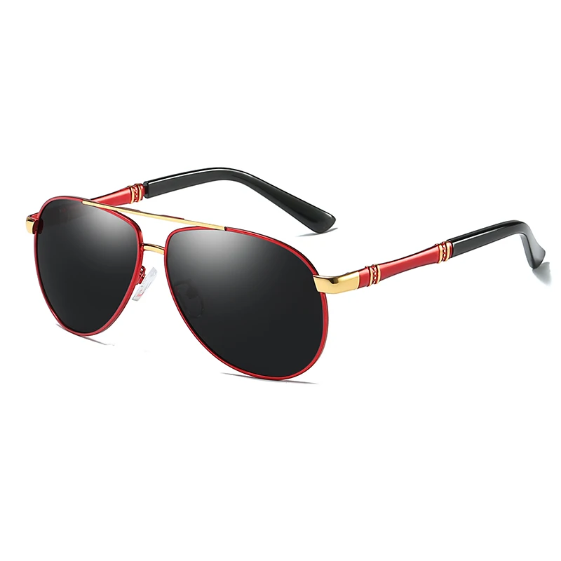 

Custom Polarized Wholesale Men Fashion Newest Metal Frame Sunglass Luxury Sunglasses 2021