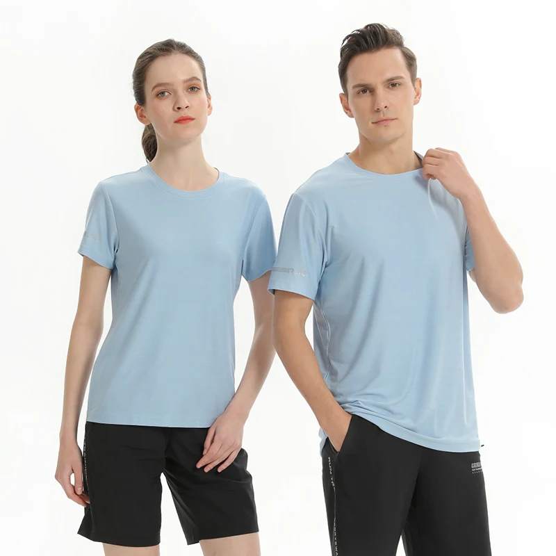 

Custom Printing Blank T-shirt Sublimation Fitness Running T Shirt Women Soft Basic Shirt