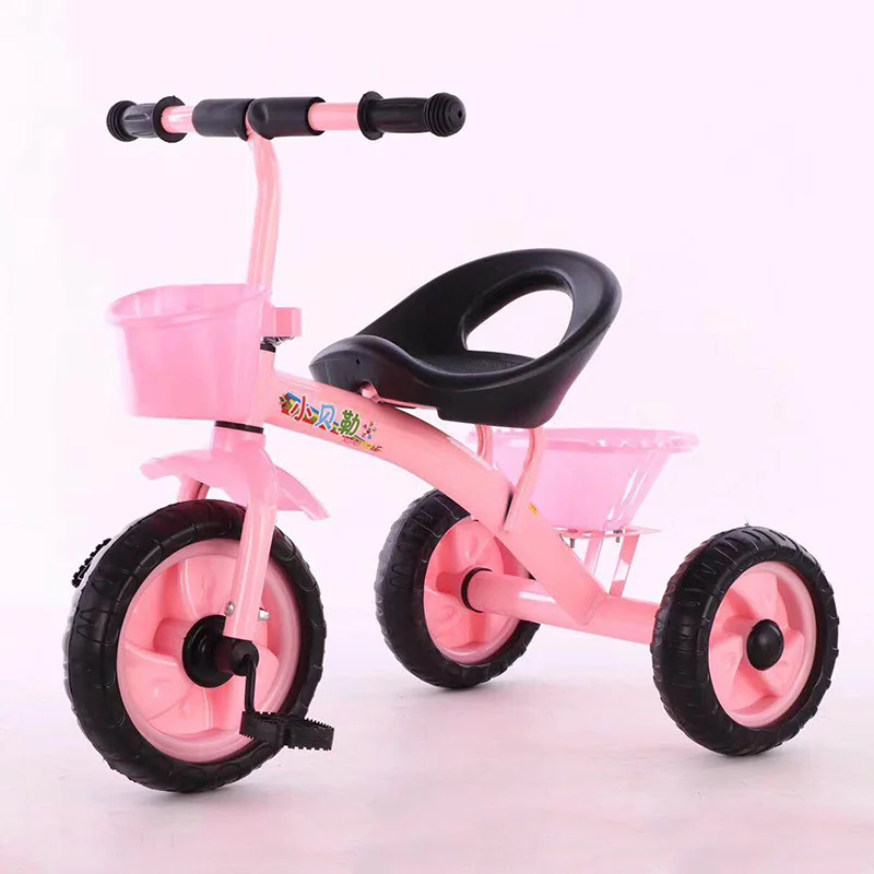 

Factory Wholesale Cheap Price Multi Color Hot sell Three Wheels Kids Pedal Tricycle with Basket