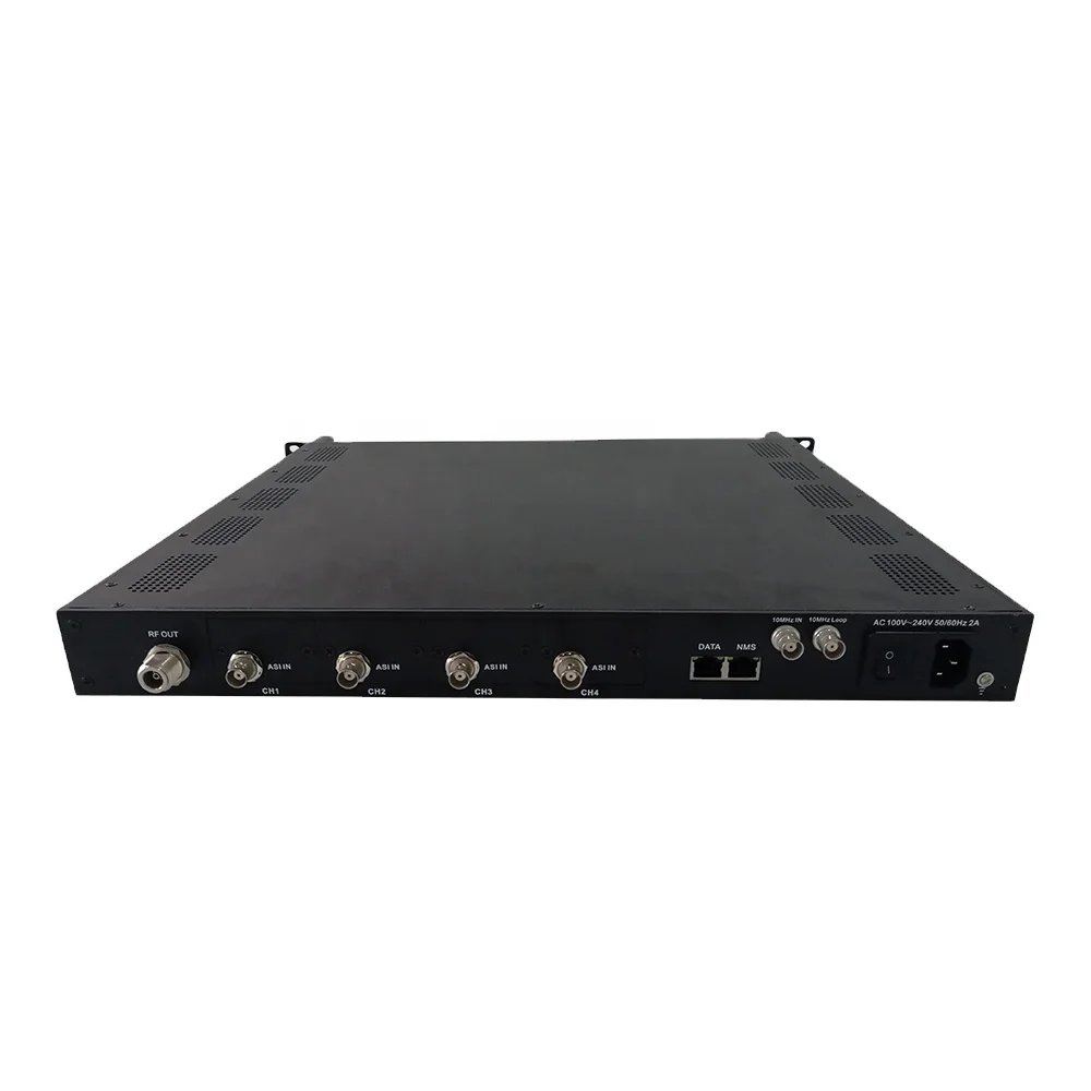 

(QPSK6350) DVB-S2 modulator with 4 ASI inputs and IP (100M) signal input QPSK, 8PSK,16APSK & 32APSK
