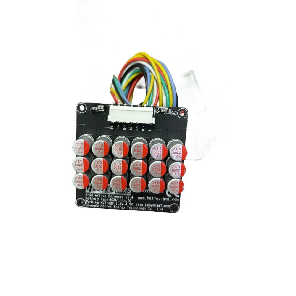 Heltec 4S-21S 5A Active Balancer Equalizer Lifepo4 Lipo LTO Battery Energy Equalization Capacitor 4S Bms 6S Bms 7S 8S 14S 16S