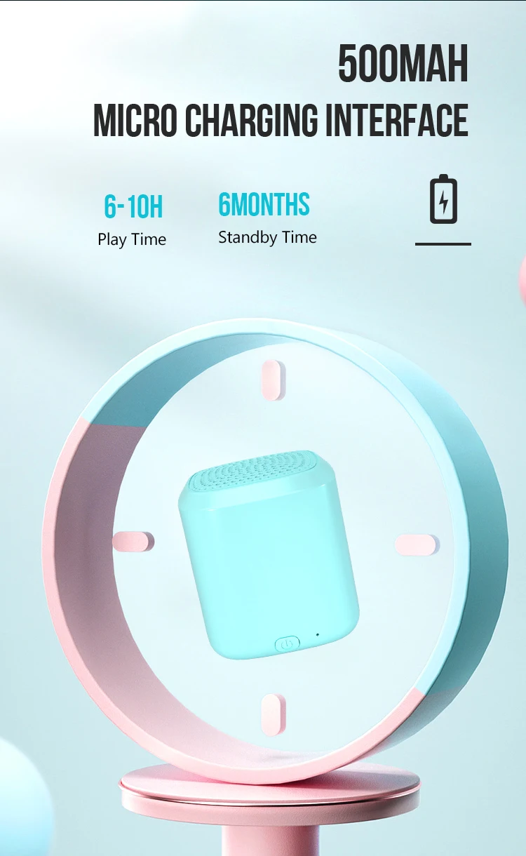 New Product Mini Portable Music Player Wireless Usb Handfree Stereo Bluetooths Speaker For Outdoor/Party - ANKUX.COM