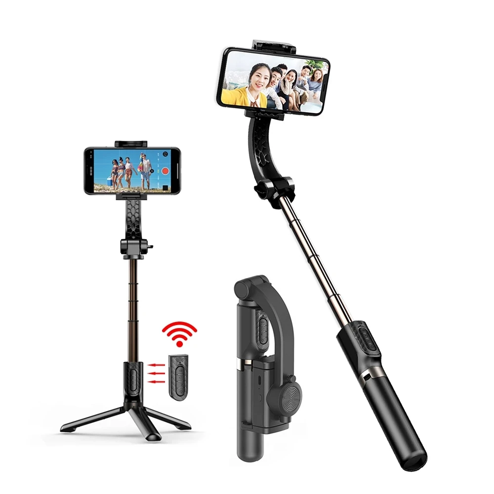 

Gimbal Stabilizer for Smart Phone Selfie Stick Tripod with BT Remote Control