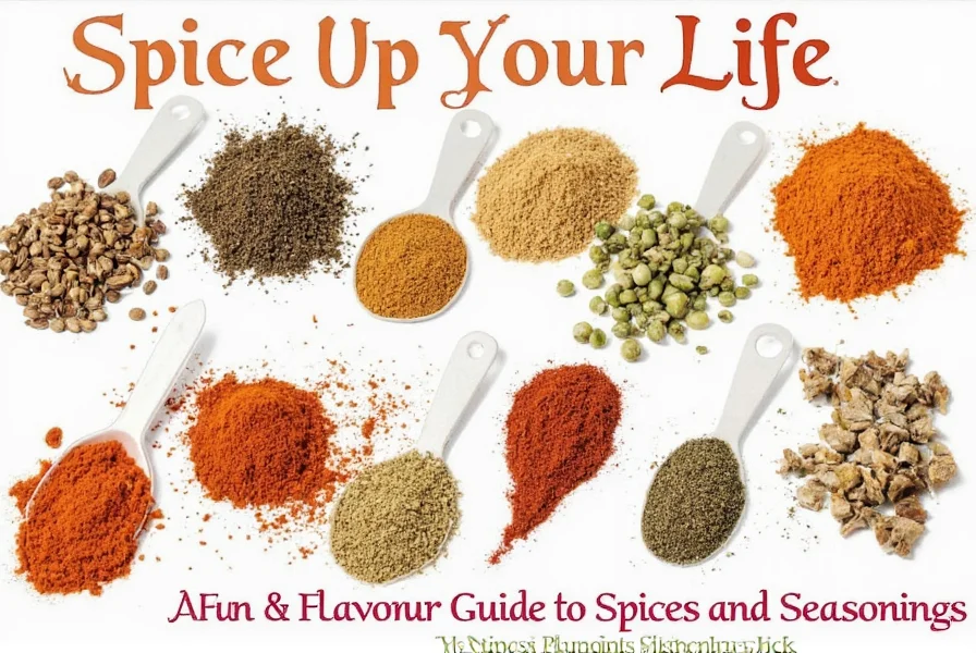 spice up your life a fun flavorful guide to spices and seasonings