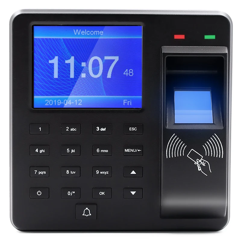 ID Card Fingerprint Biometric  Access Control Device Time Attendance Recorder M10 Fingerprint Reader 1000 Fingerprint