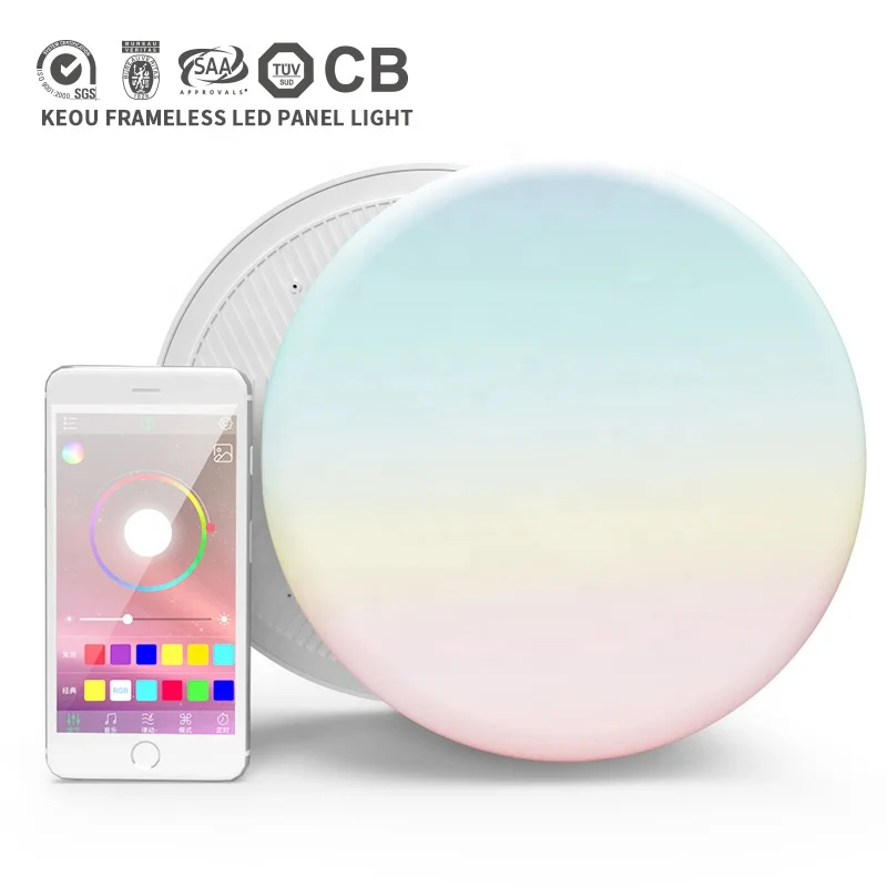 

led Smart Wifi 36W RGB Dimmable LED Down Lights Compatible with Google Home Wifi Smart Led Downlights