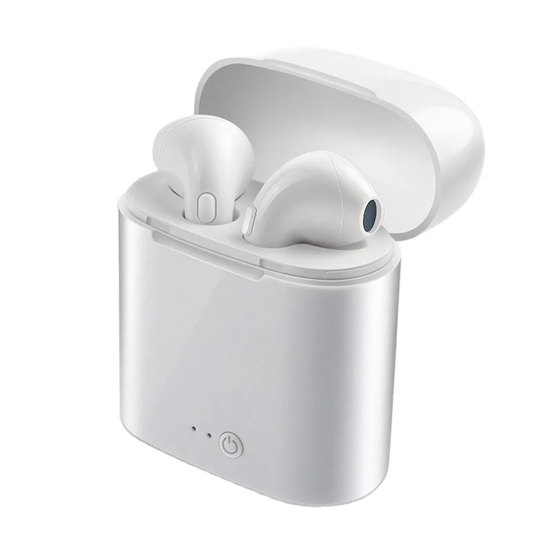 

i7 i7s Tws Wireless Stereo Pair Earphone With Charger Box BT 5.0 Earbuds Headphone Headset for and Android, White