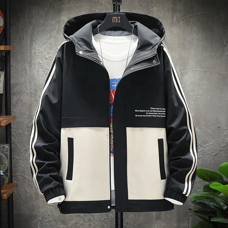 

Fall Men's Hooded Jacket 2020 Men Male Sports Casual Jacket, Picture