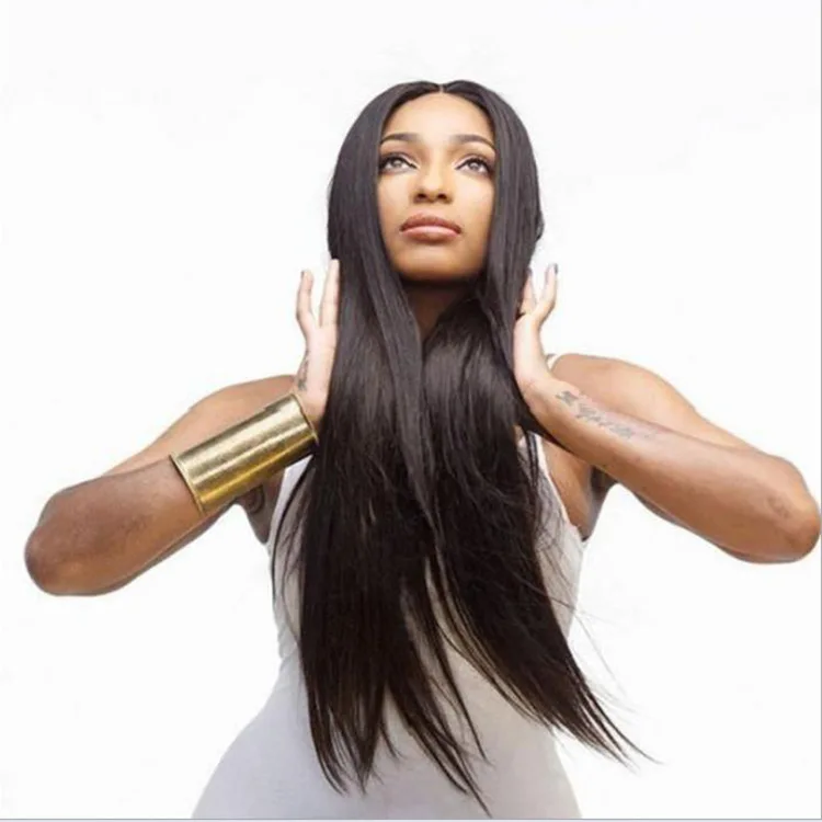 

Cheap remy virgin cuticle aligned full Synthetic Wig hair Synthetic Wig for black women