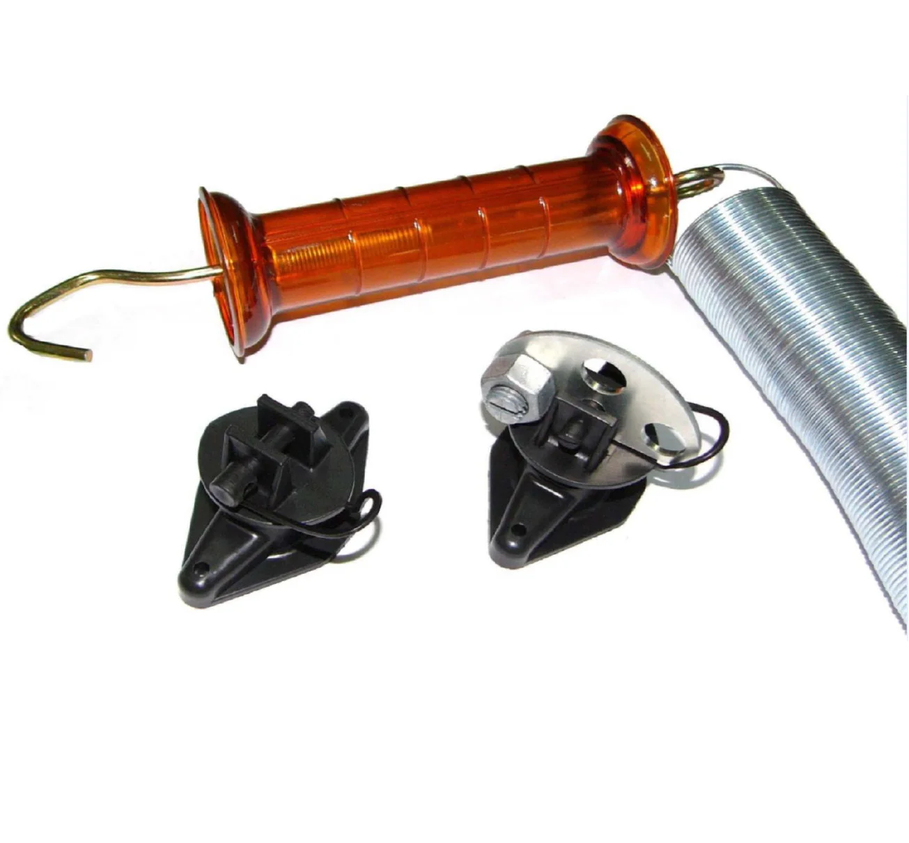 

HDL105 Plastic Handle Set with spring, Black or customized