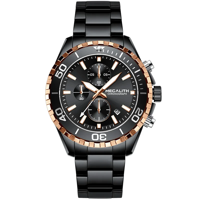 

Classic Reloj De Mujer Multifunction Calendar Sports Chronograph Male Wristwatches Quartz Watch