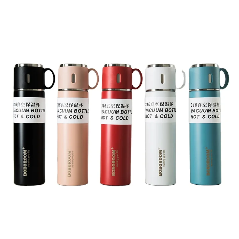 

Outdoor Travel Sports Portable Thermo Water Bottle 350ml Stainless Steel Double Wall Insulated Vacuum Flask