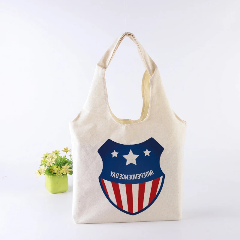 

USA Flag Independence Day Extra Large Shoulder Tote Top Handle Bag for Gym Beach Travel Shopping