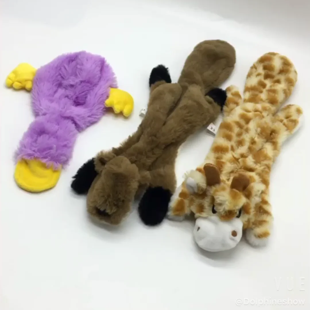 unstuffed animal skins