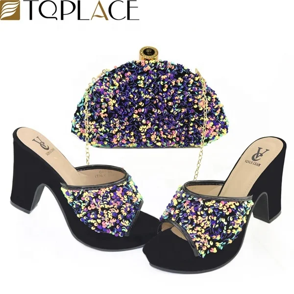 

ladies shoes and matching bags set for Nigeria party Shoes And Bags To Match 2021, Colorful