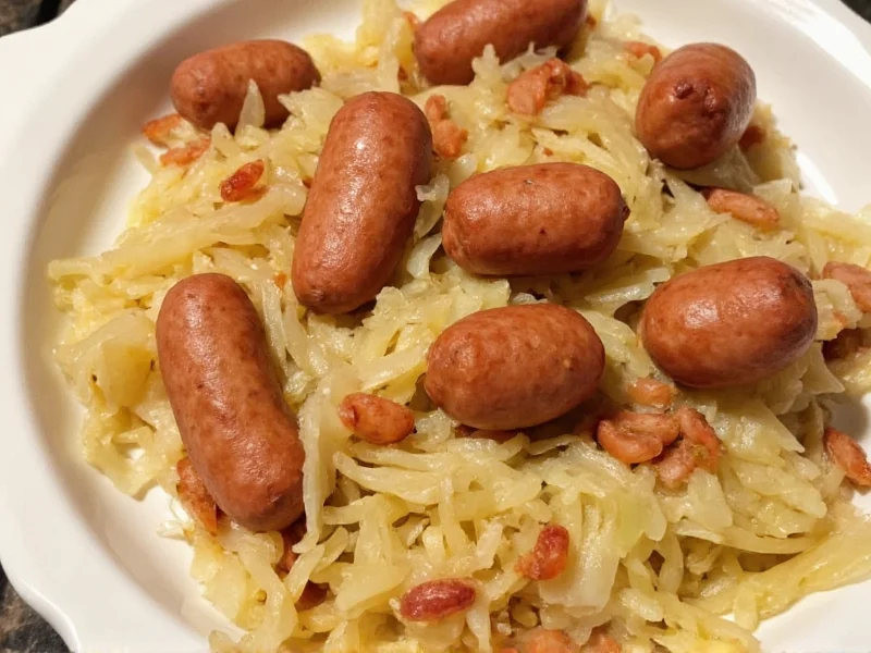 Classic Sauerkraut and Sausage Recipe: Simple & Delicious