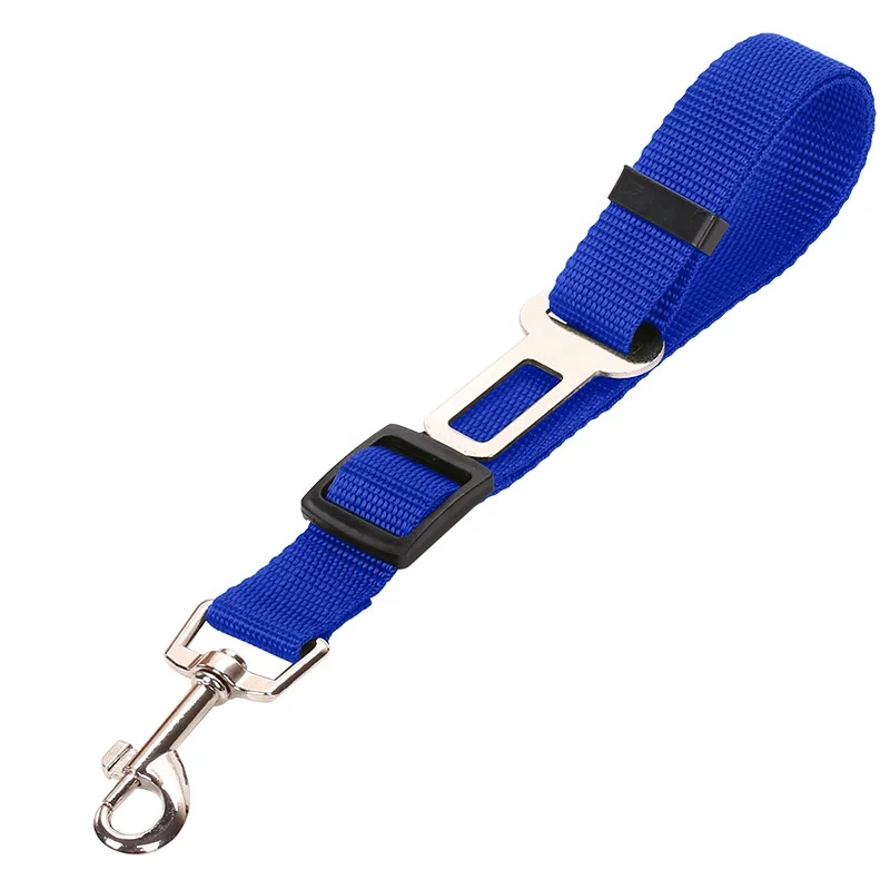 Wholesale Customized Adjustable Dog Seat Belt Comfortable Pet Car Seat Belt for Dog Leash