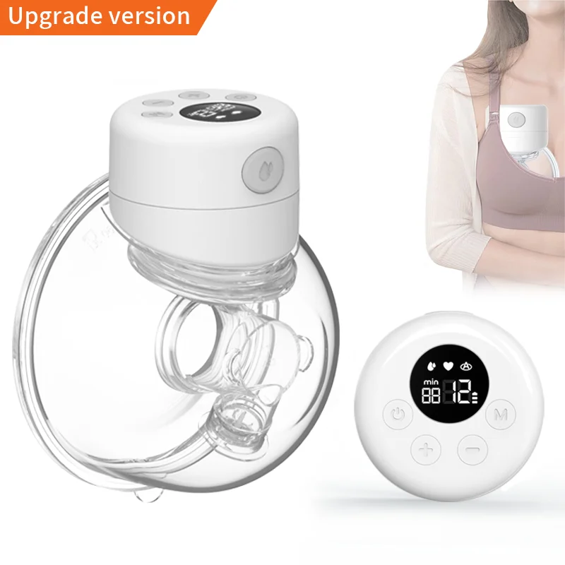 

Wireless Portable Silicone Handsfree Enlargement Electric Wearable Breast Pump