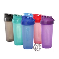 

Wholesale Biodegradable Bpa Free Plastic Protein Shaker Sport Water Bottle With Mixing Ball