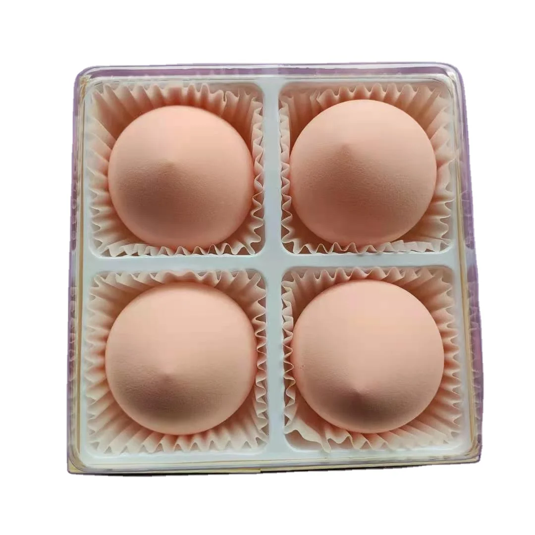 

Original Ultra Cotton Candy Soft Beauty Makeup Peach Shape Marshmallow Peach Cosmetic Sponge Makeup Sponge, Pink