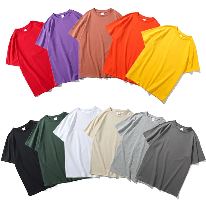 

Wholesale Unisex Short Sleeve 100% Cotton 180G T-Shirt Blank Home Custom Printed Embroidery Solid Color T Shirt Breathable Shirt, About 30 color options