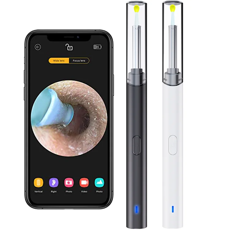 

Wifi Visible Ear Cleaner Endoscope Wireless Digital Otoscope Portable Earpick Nose Inspect Camera For IOS Android