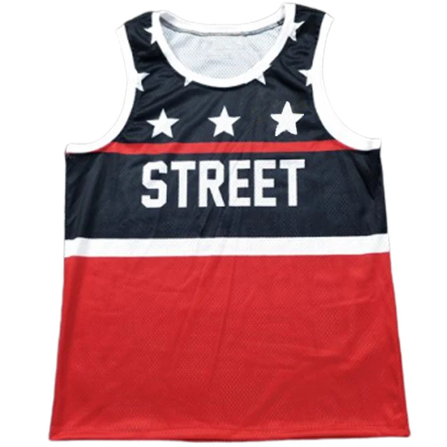 

Latest design custom 100% polyester mesh fabric men heat transfer sport tank top vest quick dry feature, Colors