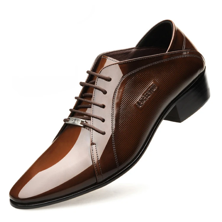 

New high quality leather stitching mens office formal dress shoes