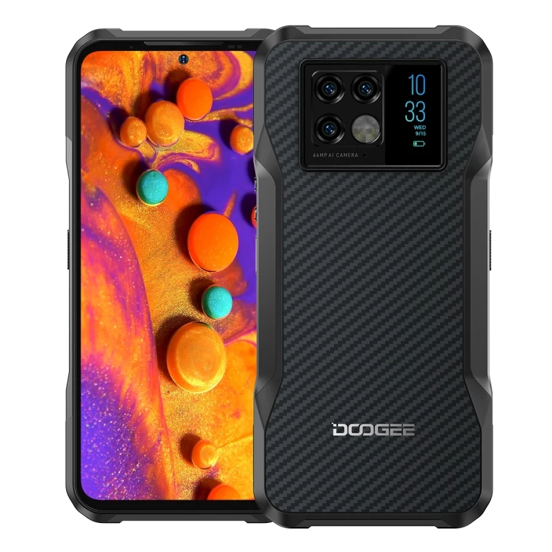 

High Quality DOOGEE V20 Dual 5G Rugged Phone 6.43 inch Android 11 Octa Core Wireless Charging Smart Phone