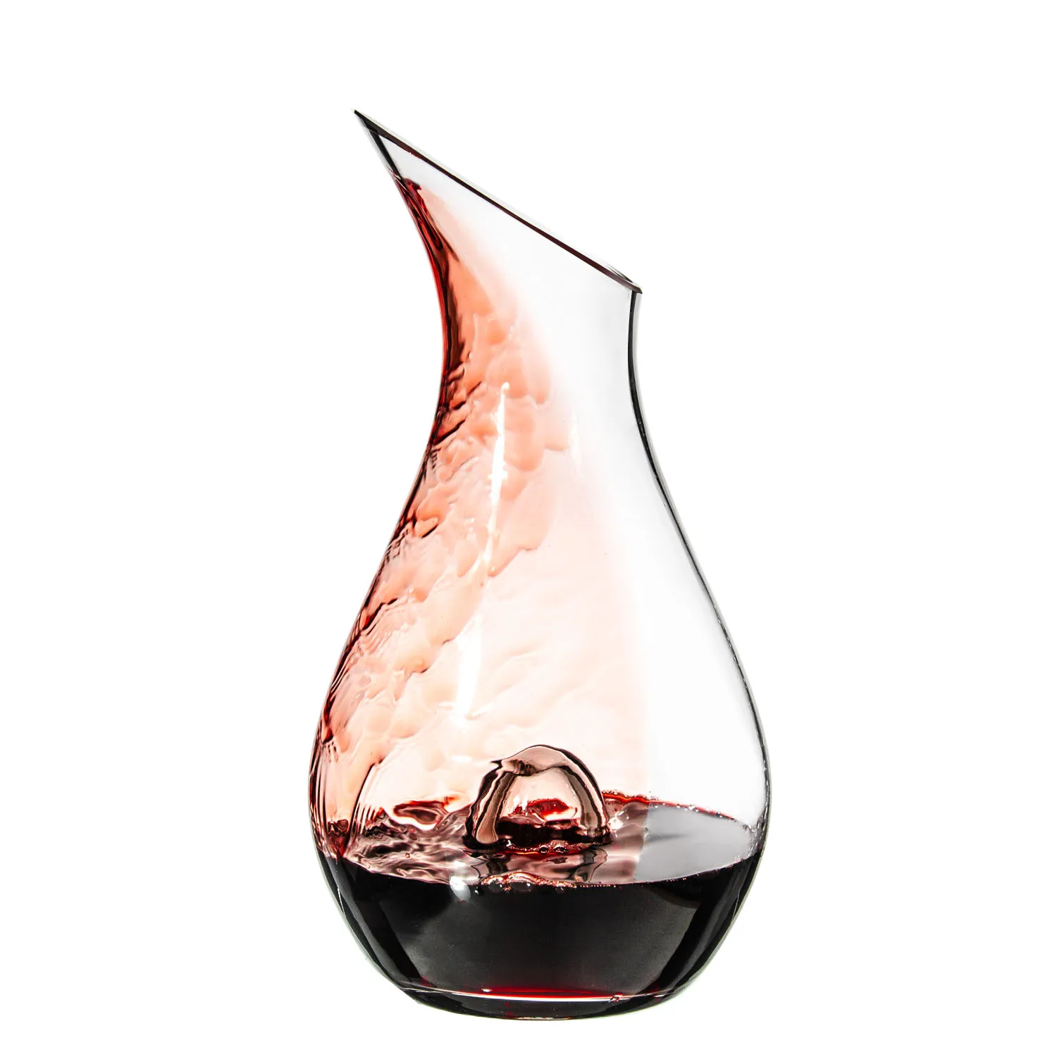 Top Quality Classic Elegant Slanted Rim Lead Free Crystal Wine Decanter Glass Decanter Buy