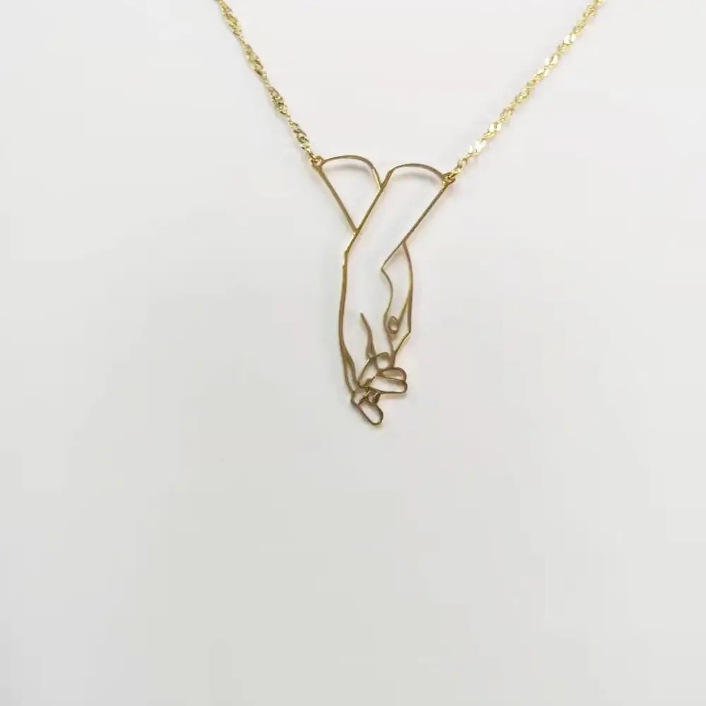 

Children Drawing Custom Necklace Vendor Jewelry Making Supplies Personalize Necklace joyeria fina stainless steel de china