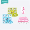 Factory direct hot sale windproof hook square PP plastic clothes pegs hanger clip