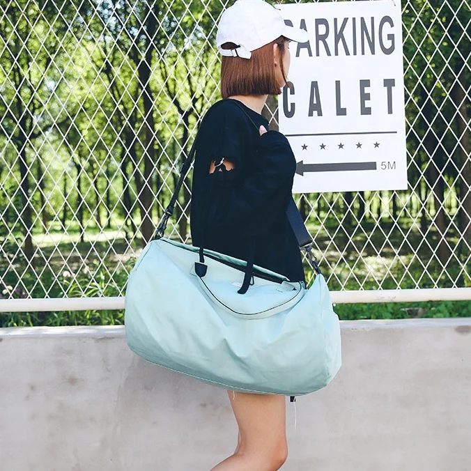 

cute weekend Oxford cylinder shape travel duffel gym bag pattern 2020 bag, Customized color