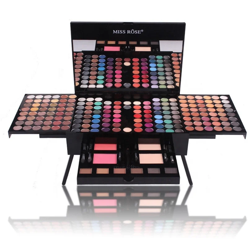 

Wholeasle Make Up Holiday Gift Set 180 Colors Eye Shadow Kit Full Makeup Kit for Beginners or Pros