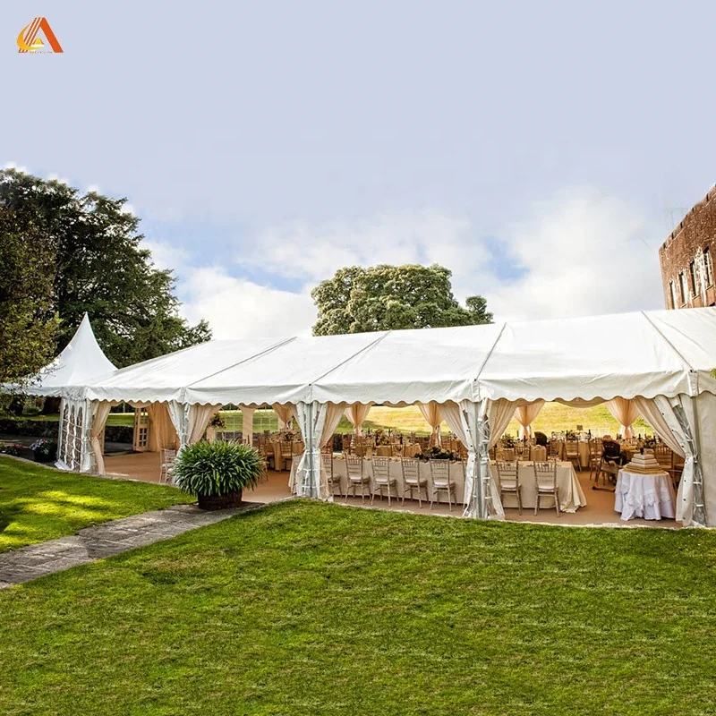 

300 People Transparent Tent with Waterproof Covers and Frame Structure Tent for 300 People