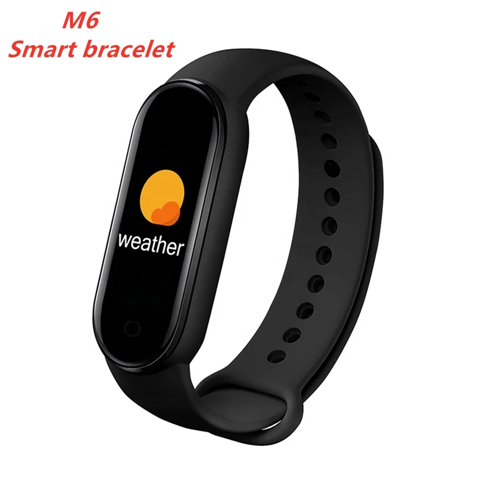 

New Arrival Smartband M6 Smart Band Fitness Tracker Pulseiras m6 Smart Bracelet Heart Rate Blood Pressure Monitor Smart Band M6, 5 colors