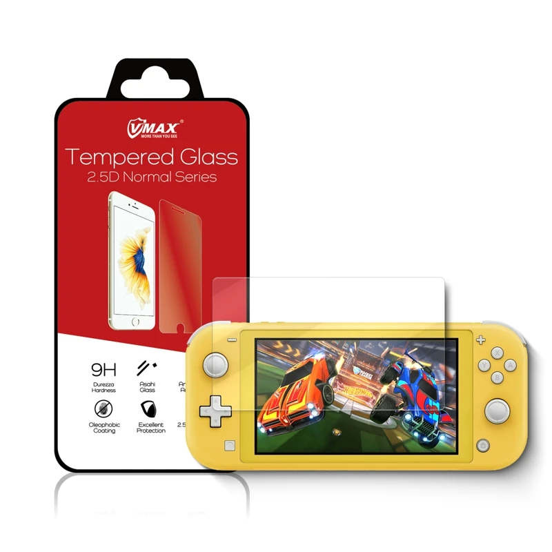 

Hot Selling 9H Tempered Glass For Nintendo Switch Lite High Clear 2.5D Screen Protector For Game Player Protective Film