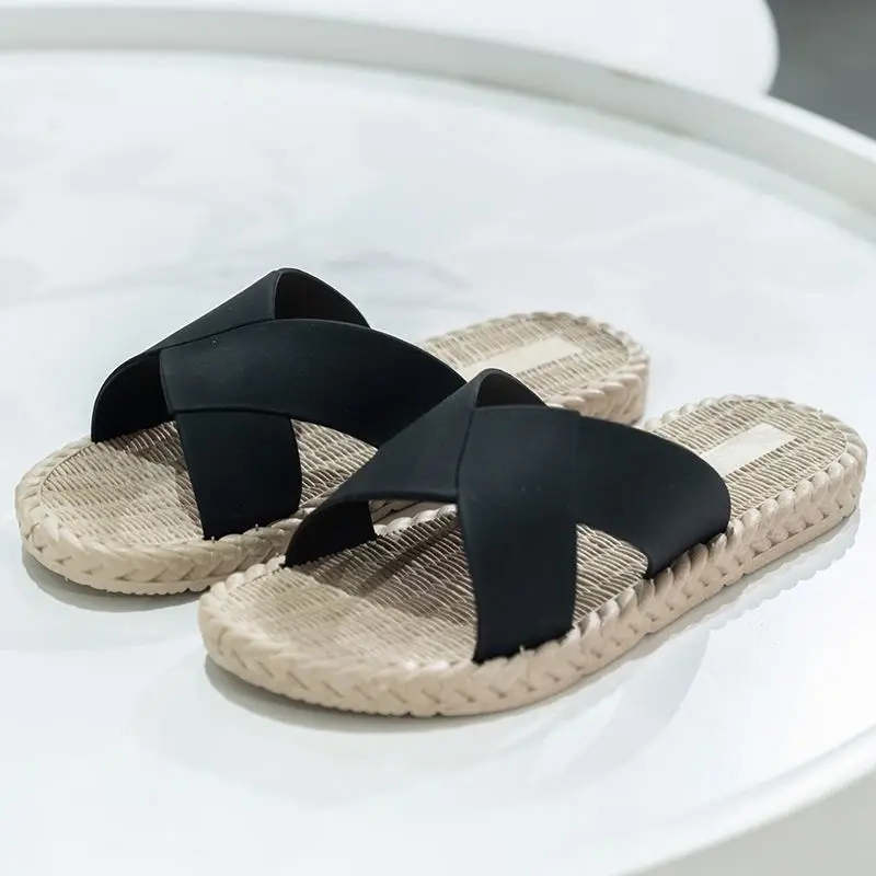 

Wholesale PVC slide slippers Spa bathroom shoes for ladies, As pic