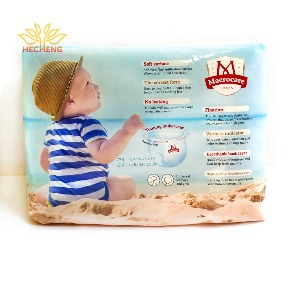 

Macrocare disposable Africa baby diapers pants