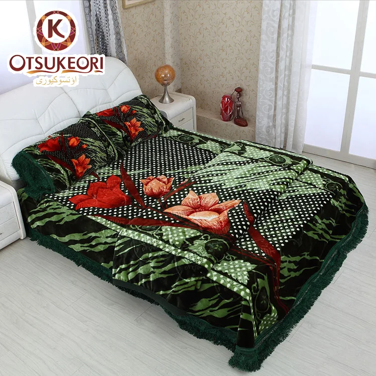 Otsukeori Wholesale Raschel Blankets 220x240cm Made In China Quality