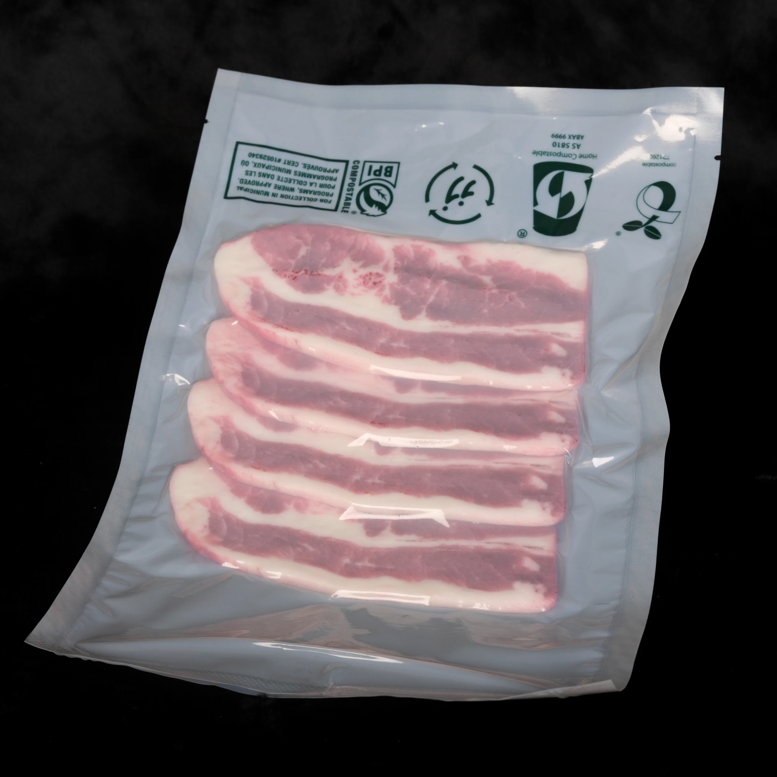 Food Grade Biodegradable Plastic Vacuum Packing Bags Transparent Heavy Duty Vacuum Seal Bags for Food & Shopping Use