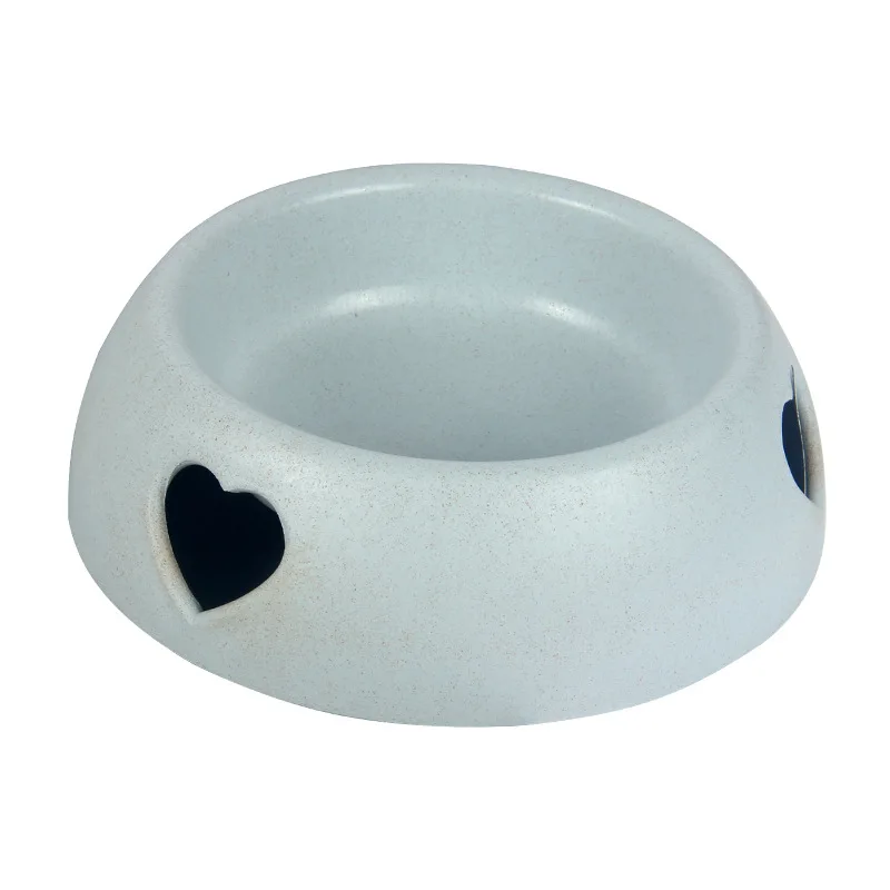 

Dog bowl rice bowl plastic love single bowl Pet Water Feeder Pets