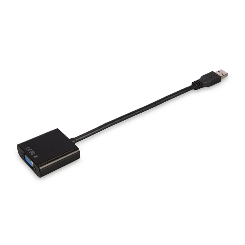 

USB3.0 to VGA Adapter Converter Cable for Windows XP/7/8/10 with FL2000 Chipset and Driver CD