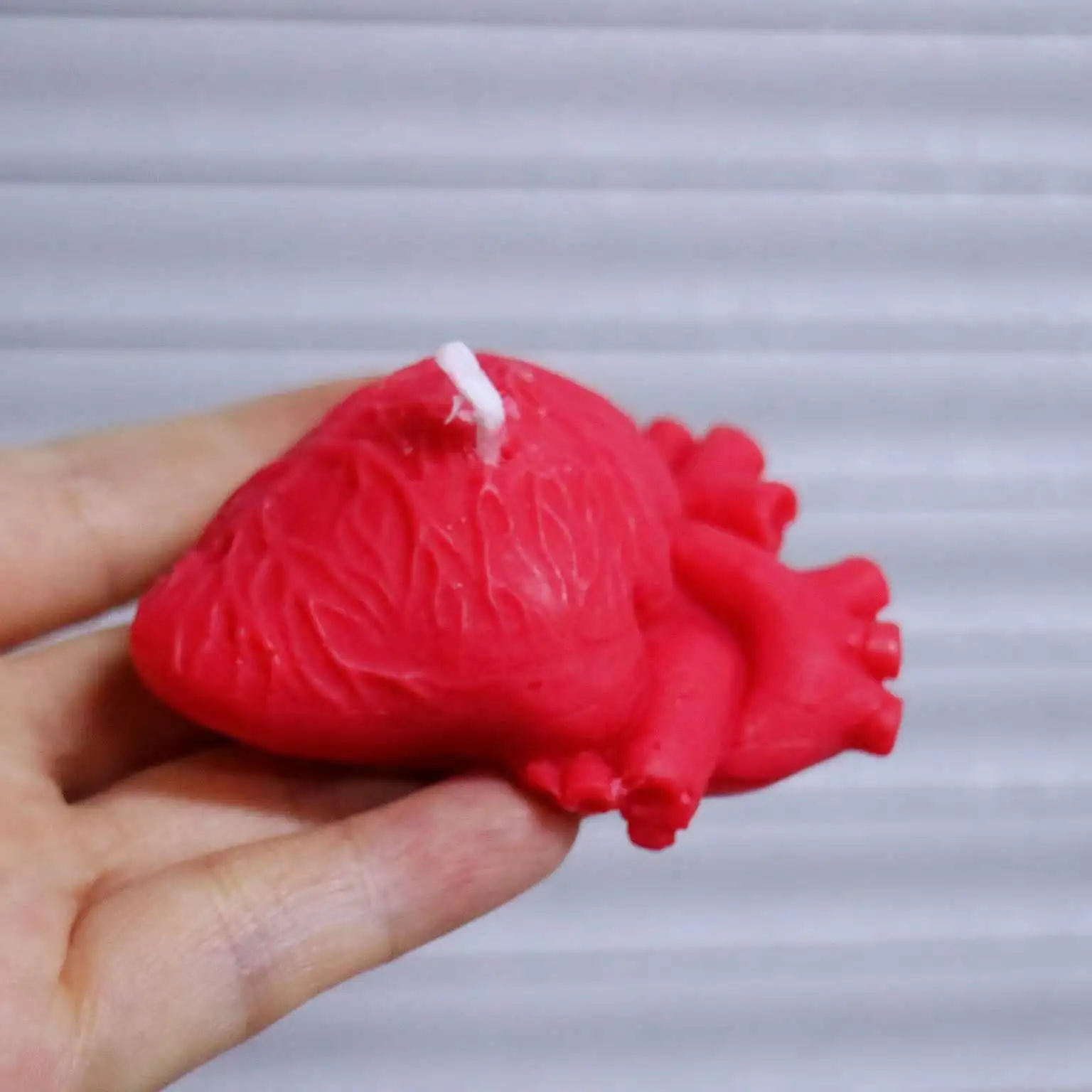 

LOVE'N LV017H OEM Halloween human heart shape Silicone Mold resin anatomical heart mold For Diy Handmade Jewelry Craft Making