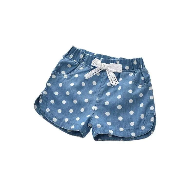 

Children's thin polka dot shorts kids pants