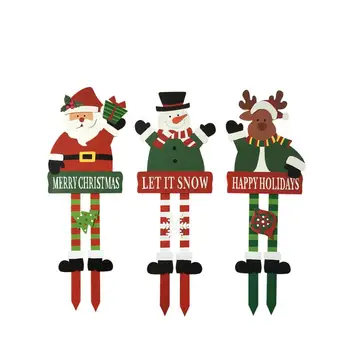 Wooden Christmas Stake main image 1