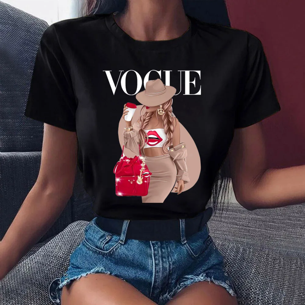

Fashion Summer Tops T Shirt Women Tshirt New Vogue Tshirt Graphic Tee Cute Women T-shirt Female Tee Shirt 90s Girls Tee Tshirt, Red, khaki, green, black, pink,yellow, white, blue, gray, skin, coffee