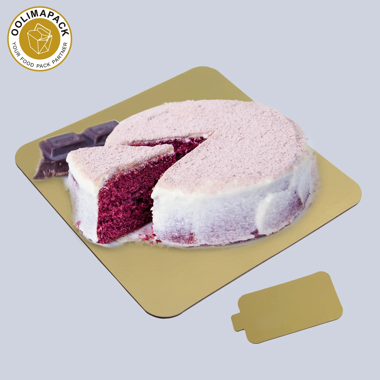 
Gold/silver chipboard cake board round,Mini cake paper board 