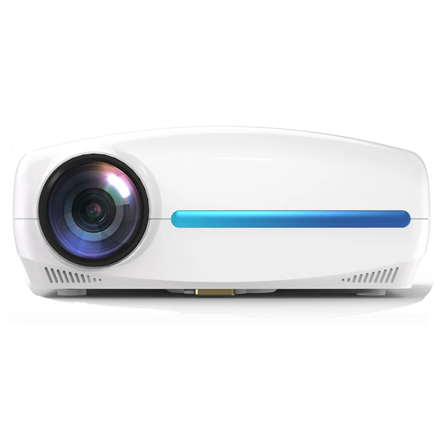 

Basic C2 6800Lumens 1920*1080P Full HD LED Projector 4D Digital Keystone 6800Lumens Home Theater Portable Beamer LED Projector