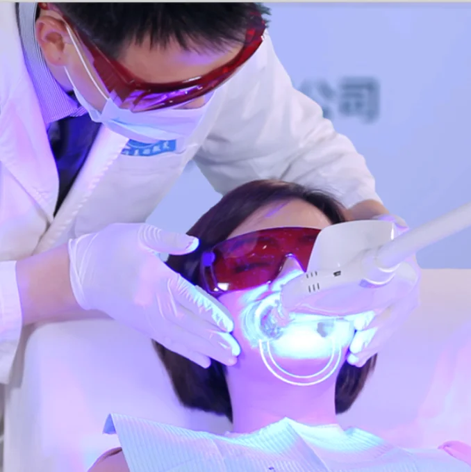 

LED Light Blocking Teeth Whitening Goggles Laser Eye Protection Red Glasses